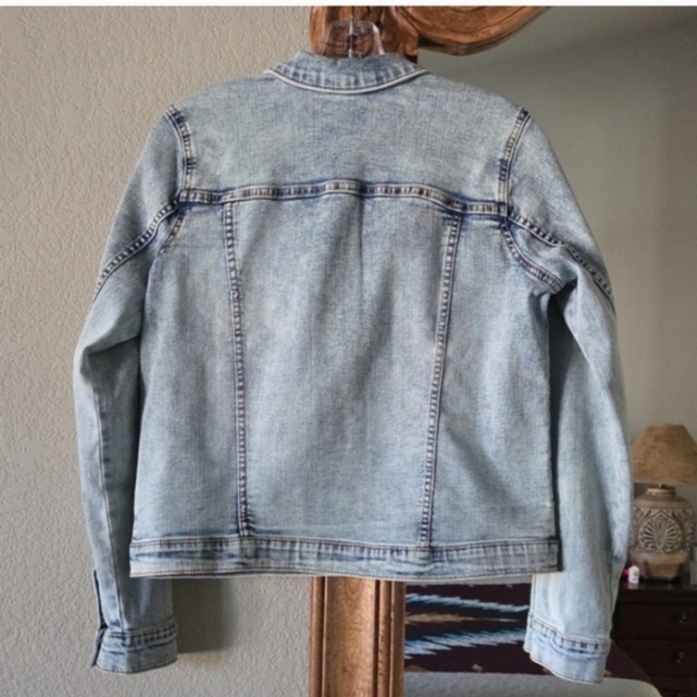 Seven7 Light Blue Denim Jacket NEW - Picture 4 of 6
